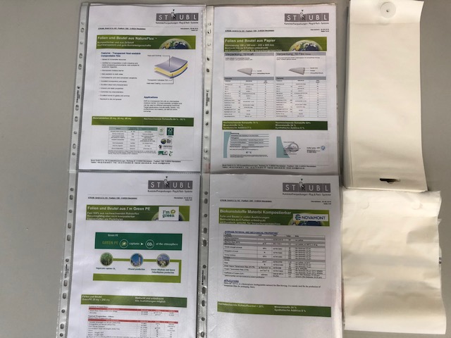 Biokunststoffe, Papierbeutel